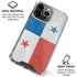 Panama Flag Distressed iPhone 16 Pro Max Clear Case